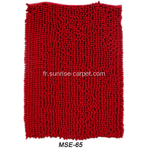 Tapis de Chenille en Microfibre de Polyester